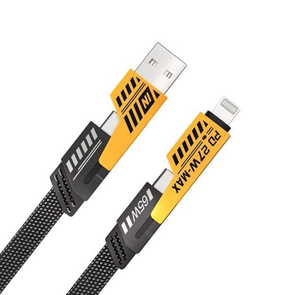 4-in-1 Charging Cable - 65W Fast Charging